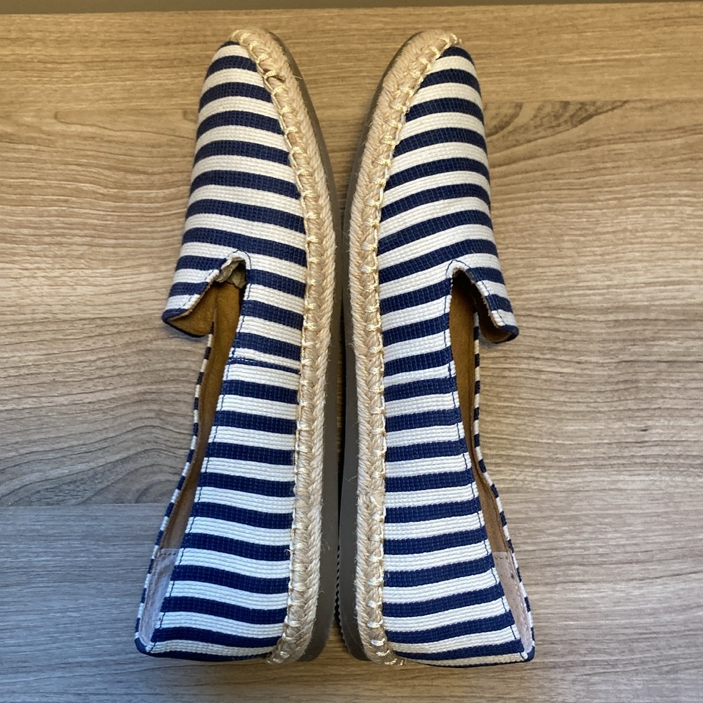 Me too koda coast stripes espadrilles blue cream 7,5 - Picture 3 of 14